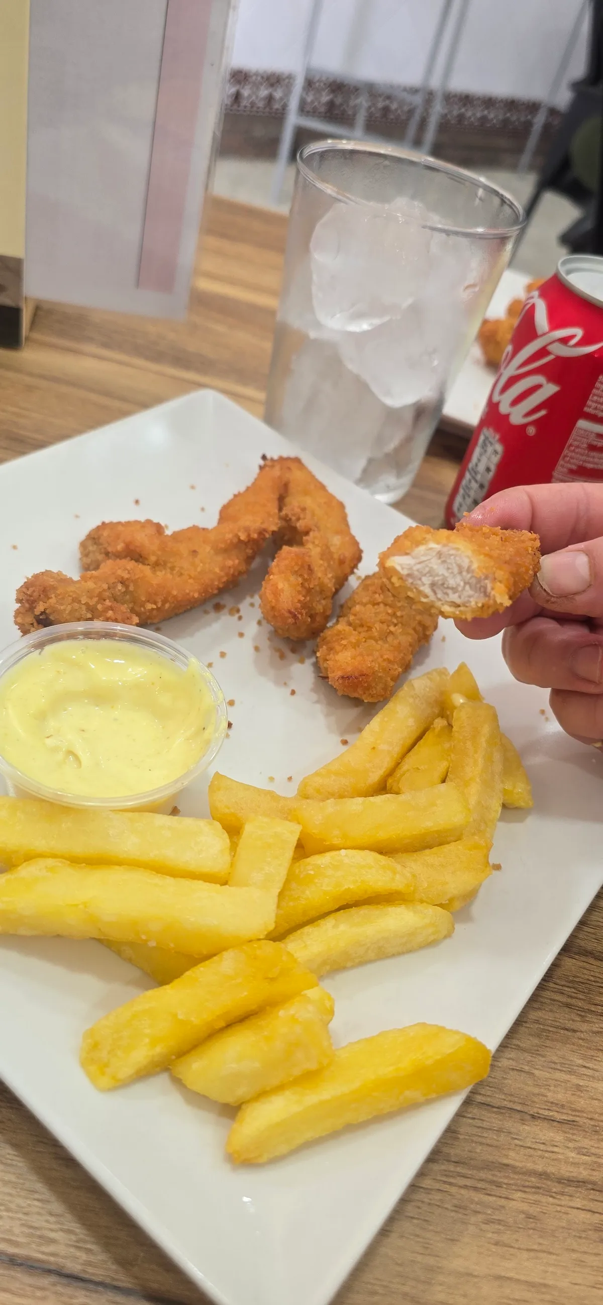 Pescaíto frito / cazón con patatas